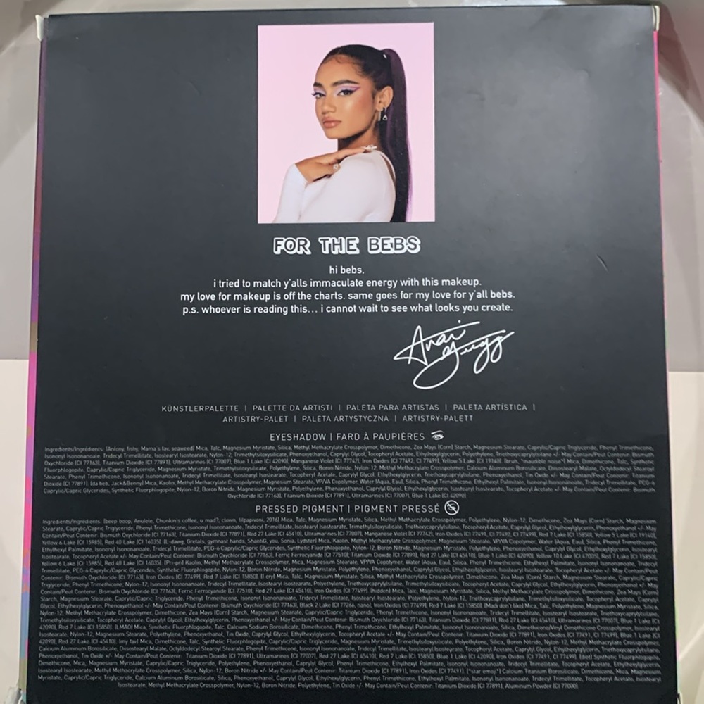 Morphe x Avani Gregg Eyeshadow Palette with mirror - Picture 3 of 4